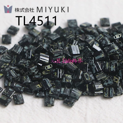 Японский импортный браслет MIYUKI с двойным отверстием, бусины Пикассо, ручная работа, сделай сам, высококачественный плетеный браслет с французской вышивкой