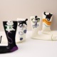 立体小猫女士中筒袜 秋冬袜子 个性 简约设计款 ins潮中筒袜 女袜