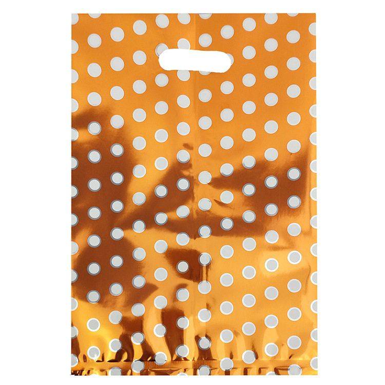 派对礼品袋回礼袋 圆点铝膜袋 儿童生日婚礼糖果包装袋