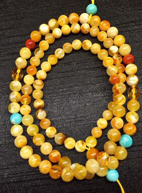 手链两用天然蜜蜡