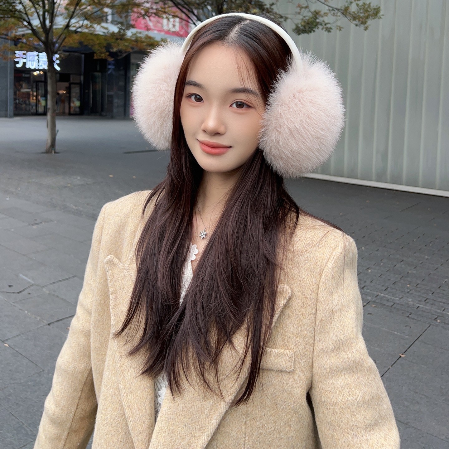 整皮超大狐狸毛护耳保暖耳罩真毛纯色毛毛皮草耳罩女冬季可爱耳捂,服饰配件/皮带/帽子/围巾,耳套,淘宝优惠券,粉丝福利购,淘宝优惠卷