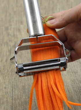 德国两用304不锈钢刨丝刀刮削皮器蔬菜土豆削丝切丝器水果削皮刀