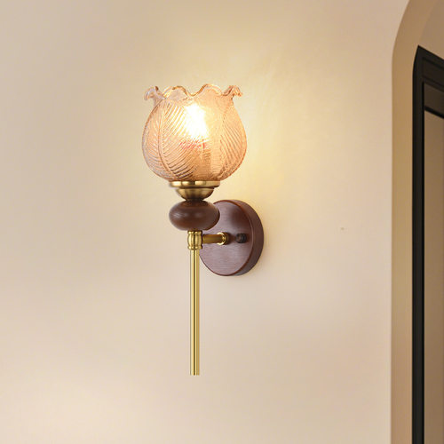 美式复古卧室床头壁灯美拉德风过