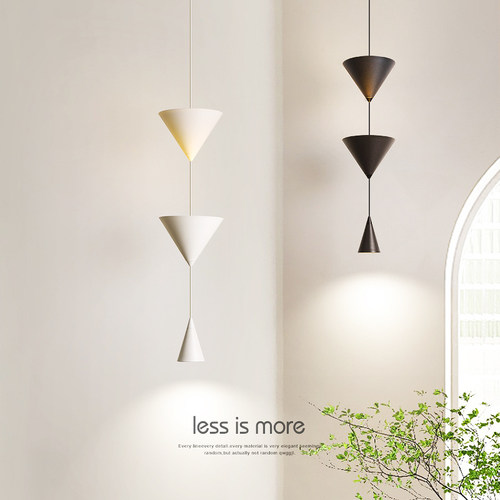 床头吊灯墙极简吧台射灯吊线灯