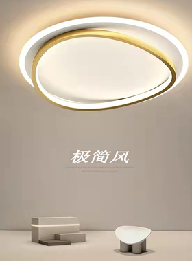 卧室灯吸顶灯2026年新款简约现代led房间灯家用主卧极简艺术ins风