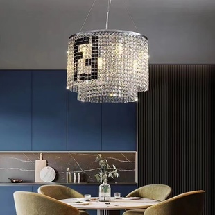 FENDI芬迪埃及进口水晶客厅吊灯卧室现代轻奢豪华高档大气书房灯