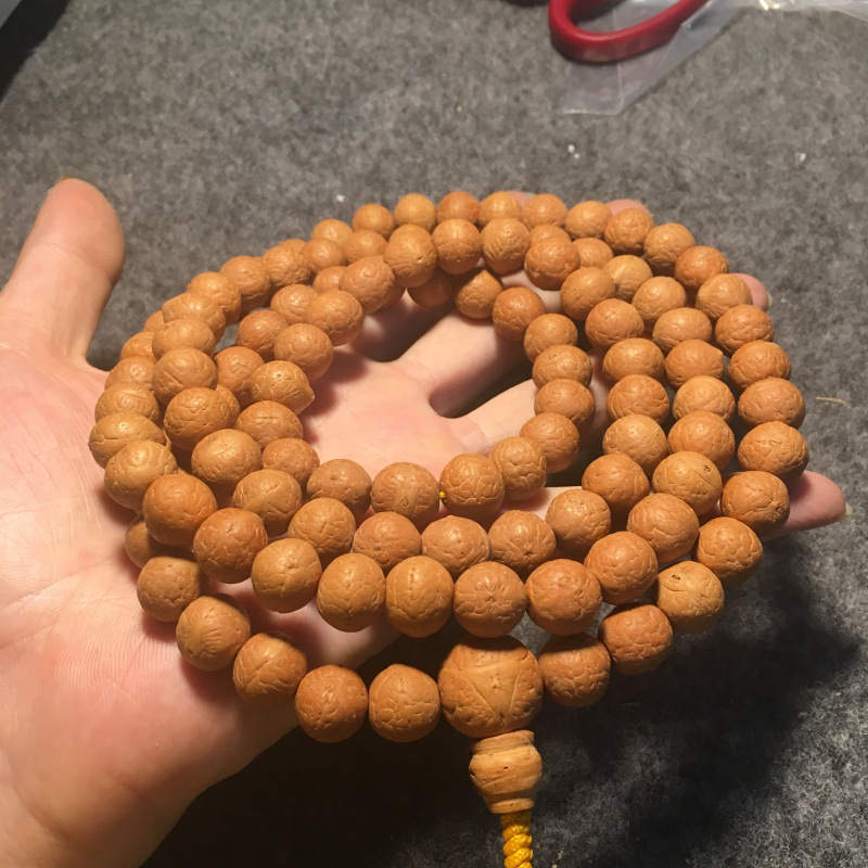 天然尼泊尔凤眼菩提佛珠手串108