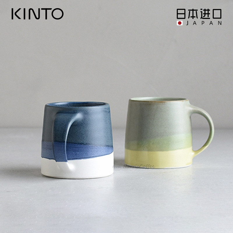 kinto日本进口耐高温陶瓷马克杯