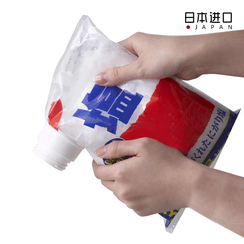 日本进口瓶盖式密封出料嘴 大米盐袋味精袋封口夹 封口瓶盖密封嘴