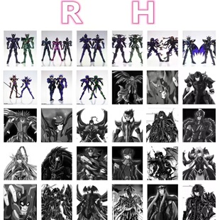 圣衣神话 圣斗士 RH 普色 原色 冥斗士 地走地阴地劣 地伏 天牢
