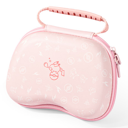 Xbox PS宝可梦限定手柄收纳包switch pro手柄盒nspro皮卡丘粉色