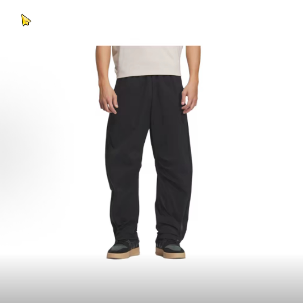 现货正品Adidas阿迪达斯男子侧开拉链可调节梭织运动长裤 JZ4198