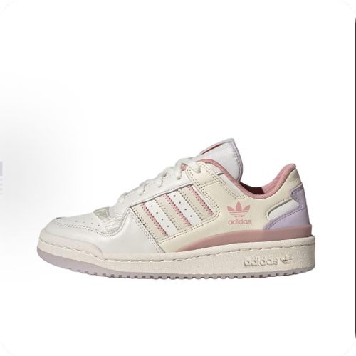 adidas originals FORUM LOW 耐磨 低帮 板鞋 女款 白色JQ6702