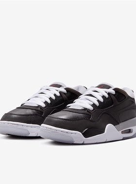 现货NIKE耐克 AIR JORDAN 4 RM BG大童低帮运动休闲鞋HV5187-010