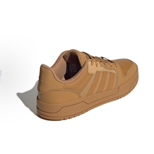 adidasFORUM合成革休闲百搭耐磨低帮板鞋 男女同土色ID6053