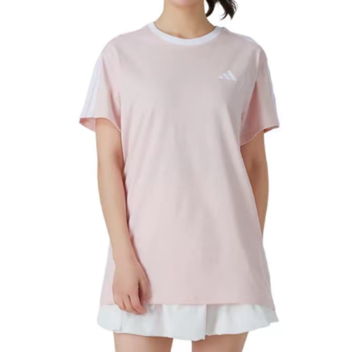 现货 Adidas/阿迪达斯正品女士宽松经典透气圆领短袖 JY7614