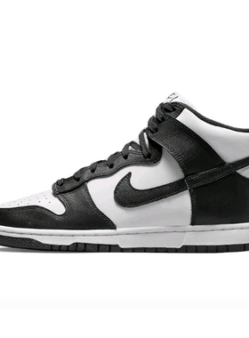 现货Nike耐克男鞋Dunk High黑白熊猫高帮复古休闲板鞋DD1399-105