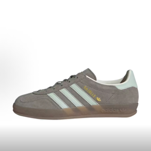 现货adidas originals GAZELLE 舒适百搭 德训鞋女款褐色JR2430