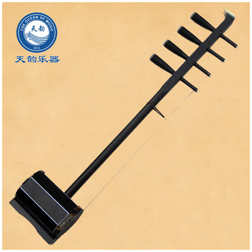 蒙古民族四胡乐器中音黑檀四弦专业演奏初学考级四胡成人厂家直销