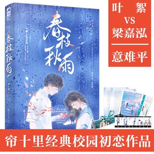 春枝秋雨小说正版 帘十里著意难平校园初恋作品 感谢你曾那样惊艳过我的青春都说年少时不能遇见太惊艳的人否则这一生会太孤独