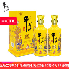 百年牛栏山北京二锅头特酿15白酒浓香型42度小黄龙500ml*2瓶装