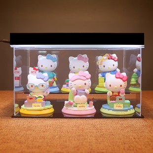 hello kitty公仔情侣款变装摆件 12生肖凯蒂猫手办盲盒女生礼物