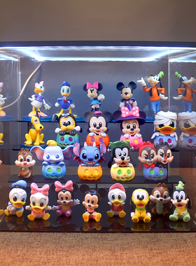 米奇妙妙屋唐老鸭米妮公仔手办米老鼠模型车载摆件玩具偶儿童礼物