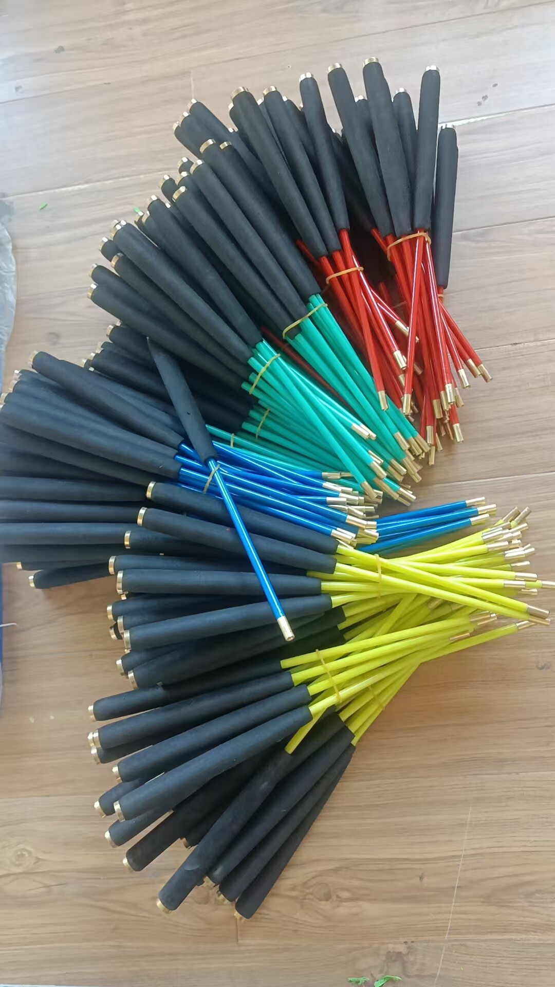 双轮空竹通心穿线玻璃钢杆