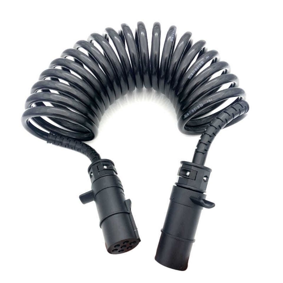 大圈紫铜连接线半挂车