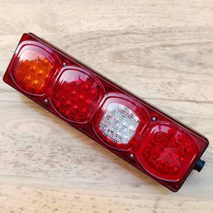 新LED德龙x3000后尾灯高亮电子灯双芯片原车总成防水倒车灯x5000