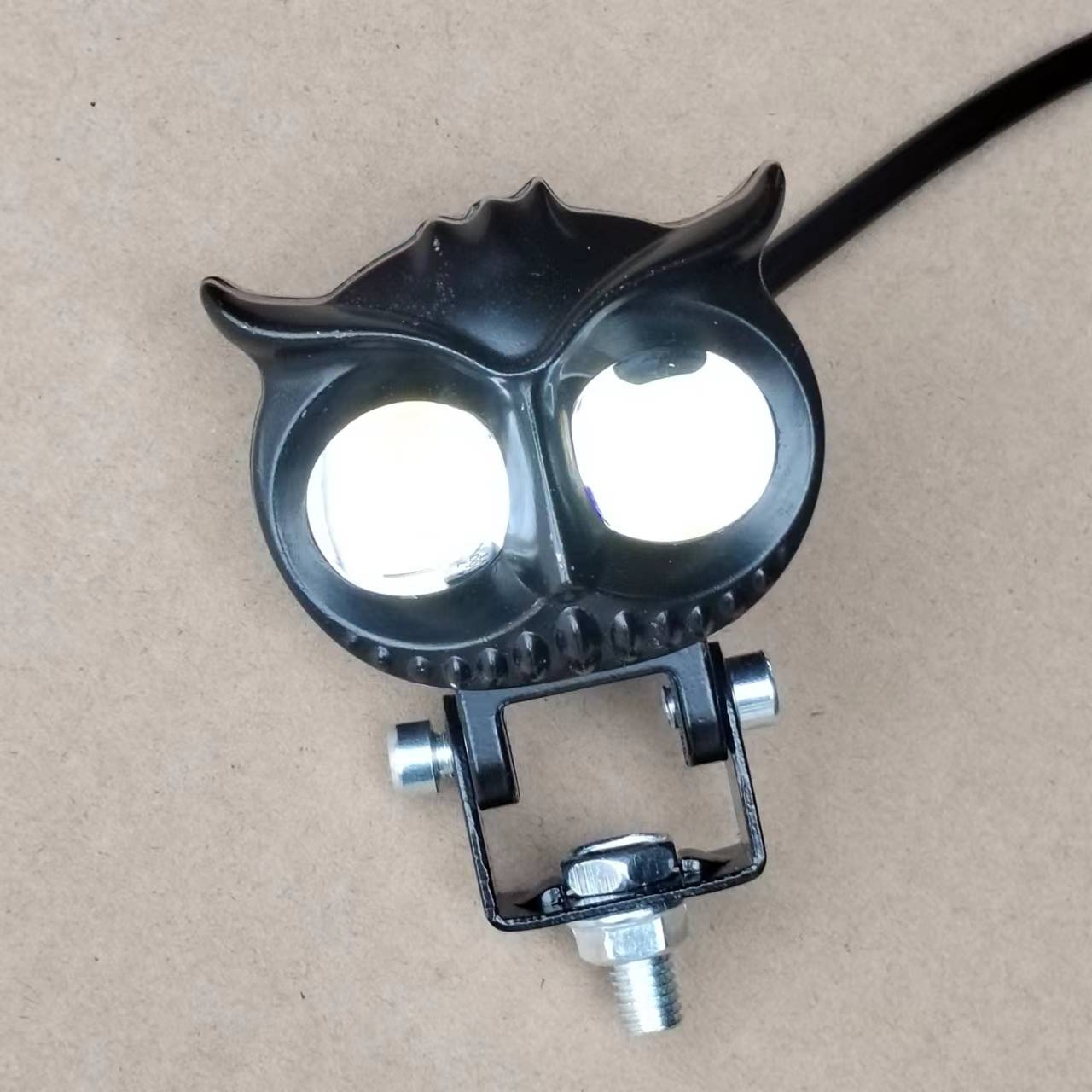 猫头鹰led射灯电动车摩托强光