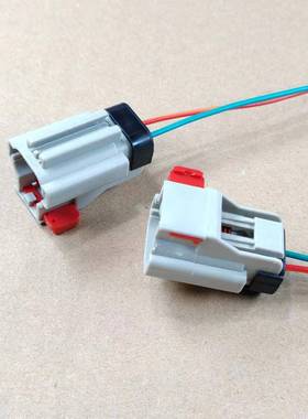 适配康明斯空气电磁阀插头东风天龙天锦尿素泵Ecofit线束插接头件