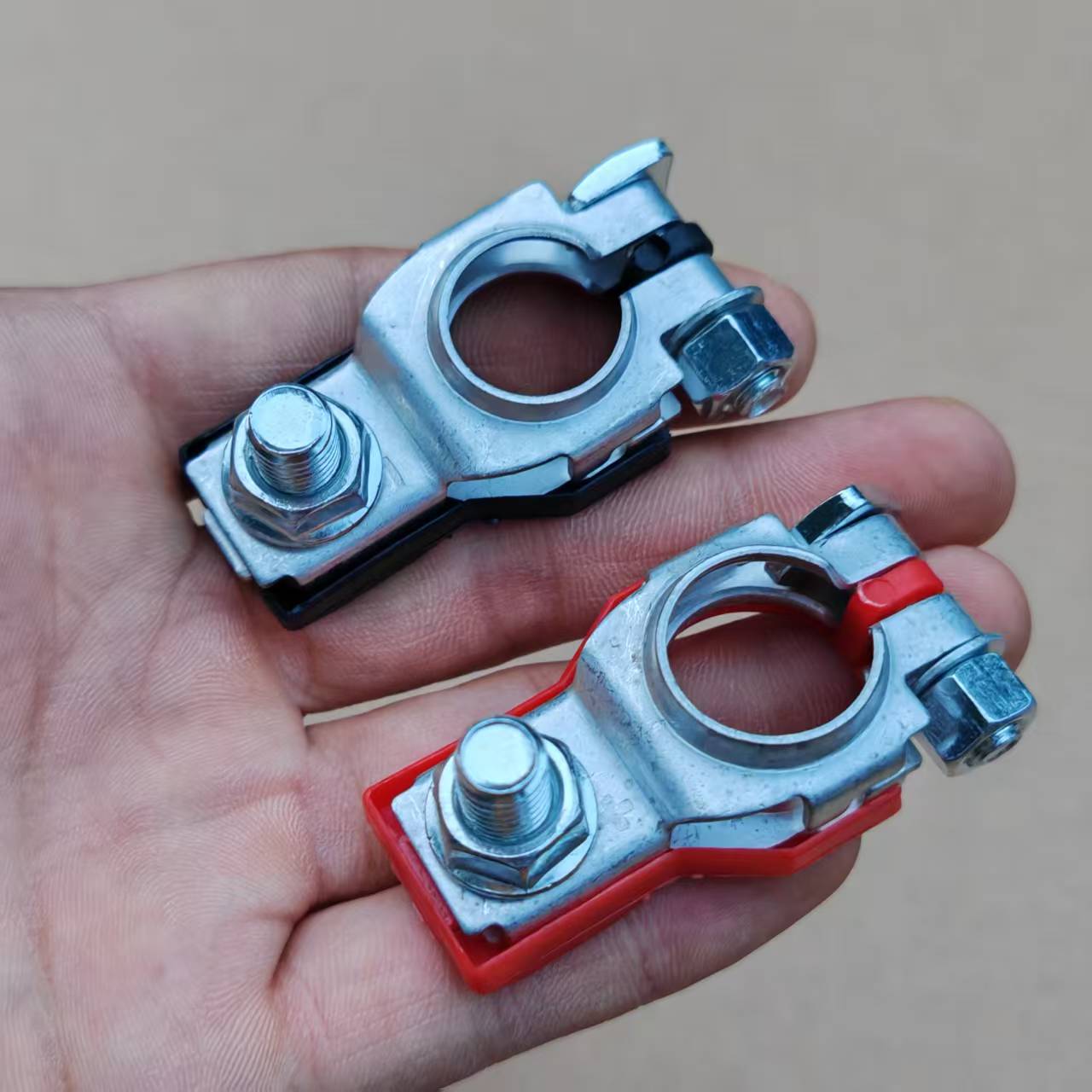 纯铜加厚电瓶卡子汽车蓄电池桩头