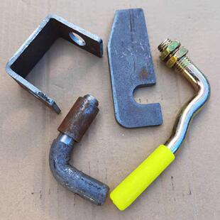 马槽勾支架栏板侧门转轴合页插销板勾高栏挂车厢手柄钩门把手挂沟