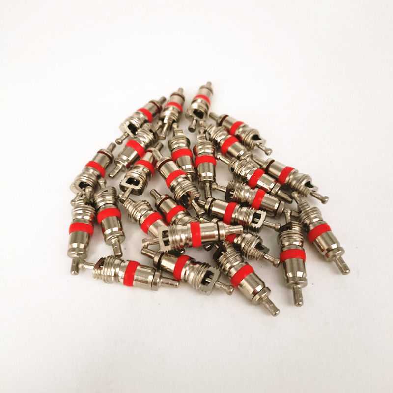 工程车气门芯纯铜轮胎加粗真空