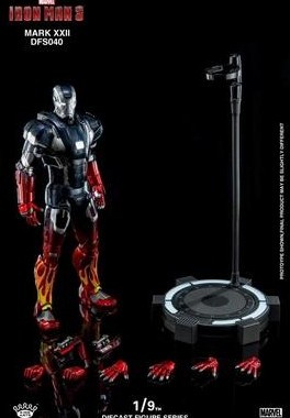 kingarts dfs040  ka 1:9 钢铁侠合金 mk22 火脚全新现货