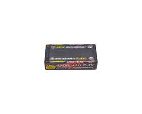 AM Lipo 4500mAh 2S Shorty Low Profile - 7.4V 60C Continuous