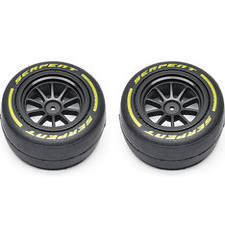 serpent 蛇仔 Wheel/tyre set fr M (2) F190轮胎 302059