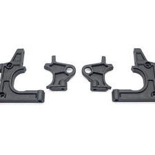 serpent 蛇仔 Bearingblock rr L+R hard SRX8 GT 601325