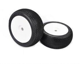 serpent蛇仔1/8Truggy tyresoft premounts onwhite rim(2)214030