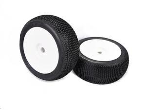 serpent蛇仔1/8Truggy tyresoft premounts onwhite rim(2)214030