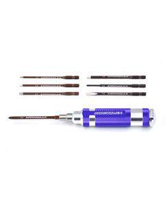ARROWMAX COMBO QUICK DRIVE TIP CADDY SET - METRIC - 7 PCS