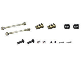 serpent 蛇仔 Wheelaxle set CVD alu 0mm V2 (2) (SER804446