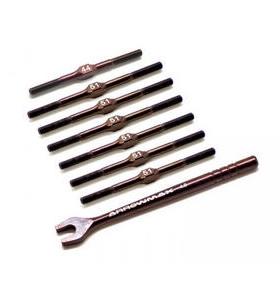 ARROWMAX Turnbuckle Set for Xray XB4(Spring Steel))AM-032003