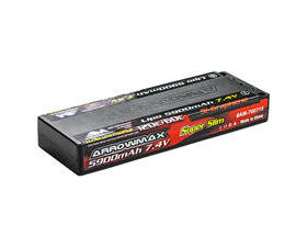 AM Lipo 5900mAh 2S TC Ultra Low Profile - 7.4V 60C Continuou