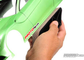 PROTOFORM Better Edge System: Sanding Block - For R/C Bodies
