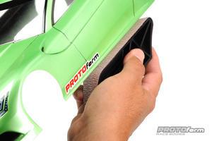 PROTOFORM Better Edge System: Sanding Block - For R/C Bodies