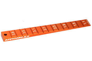 ARROWMAX Setting Gauge1-4MM(0.1MM)For1/32Mini4WD AM-220023