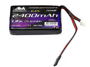 ARROWMAX AM Lipo 2400mAh 6.6V For Futaba 4PK/4PX/4PV/7PX