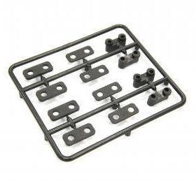 SERPENT 蛇仔 S747 Servo-mounting spacers 804158